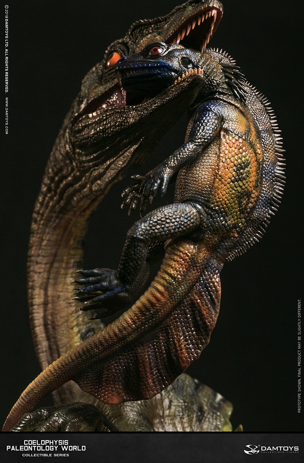 Dam Toys - Museum Collection Series - Paleontology World - Coelophysis (MUS008A) - Marvelous Toys