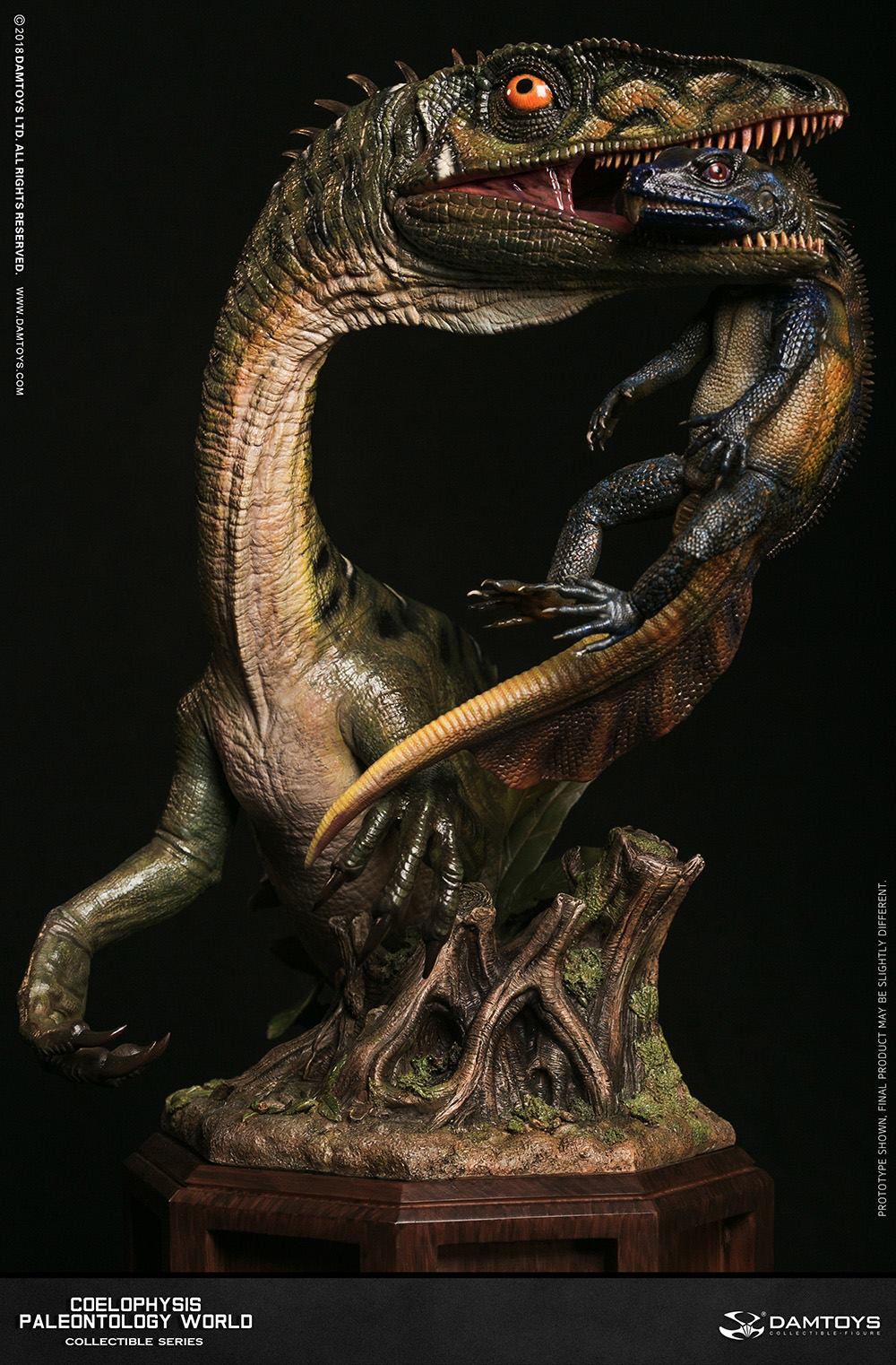 Dam Toys - Museum Collection Series - Paleontology World - Coelophysis (MUS008A) - Marvelous Toys