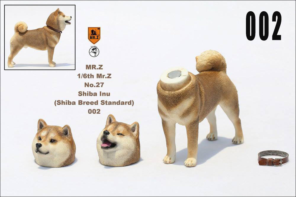 Mr. Z - Real Animal Series No. 27 - Shiba Inu 002 (Sesame) (1/6 Scale) - Marvelous Toys