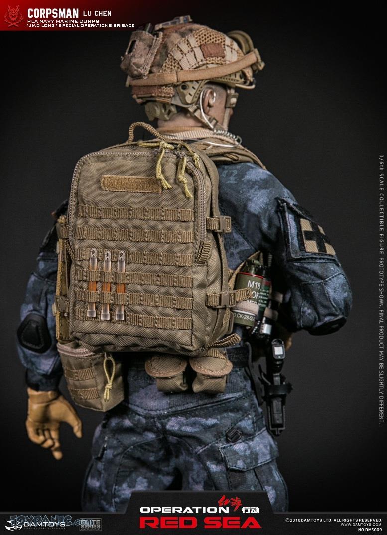 Dam Toys - DMS009 - Operation Red Sea - PLA Navy Marine Corps - Jiaolong Special Operations Brigade - Corpsman Lu Chen (1/6 Scale) - Marvelous Toys