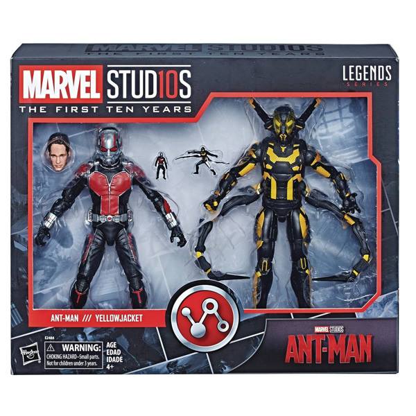 Hasbro - Marvel Legends - Marvel Studios: The First Ten Years - Ant-Man and Yellow Jacket (2-Pack) - Marvelous Toys