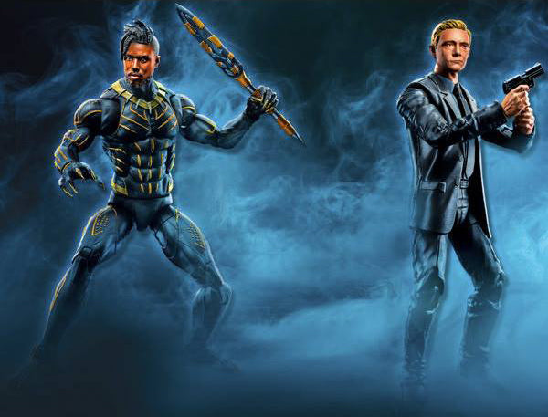 Hasbro - Marvel Legends - Black Panther - Erik Killmonger and Everett Ross - Marvelous Toys