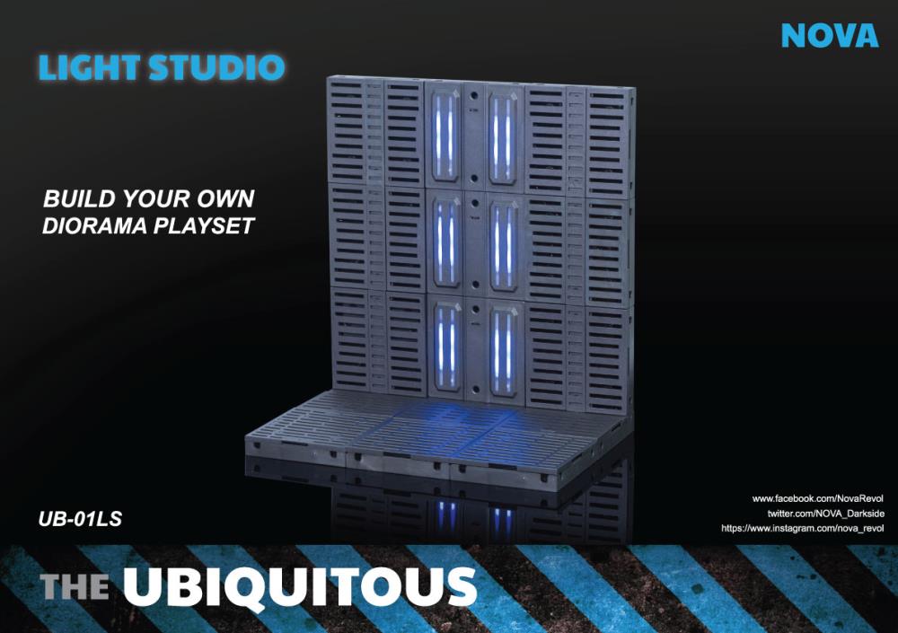 Nova - The Ubiquitous - UB-01LS Light Studio Diorama Set - Marvelous Toys