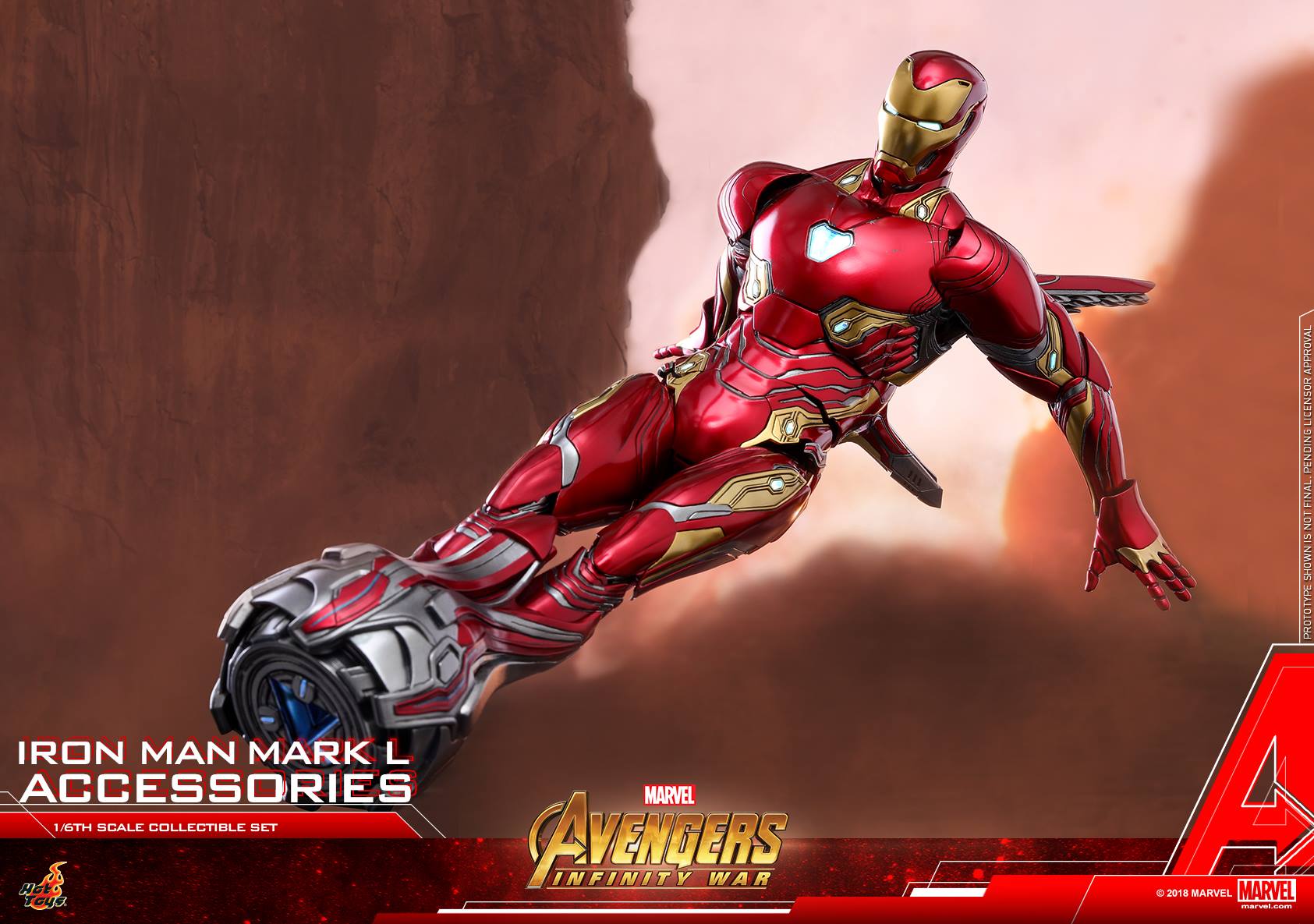 Hot Toys - ACS004 - Avengers: Infinity War - Iron Man Mark L Accessory Set (Reissue) - Marvelous Toys