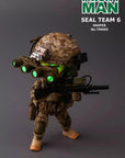 Figure Base - Tricky Man 5" Series - TM005 - SEAL Team 6 Sniper - Marvelous Toys