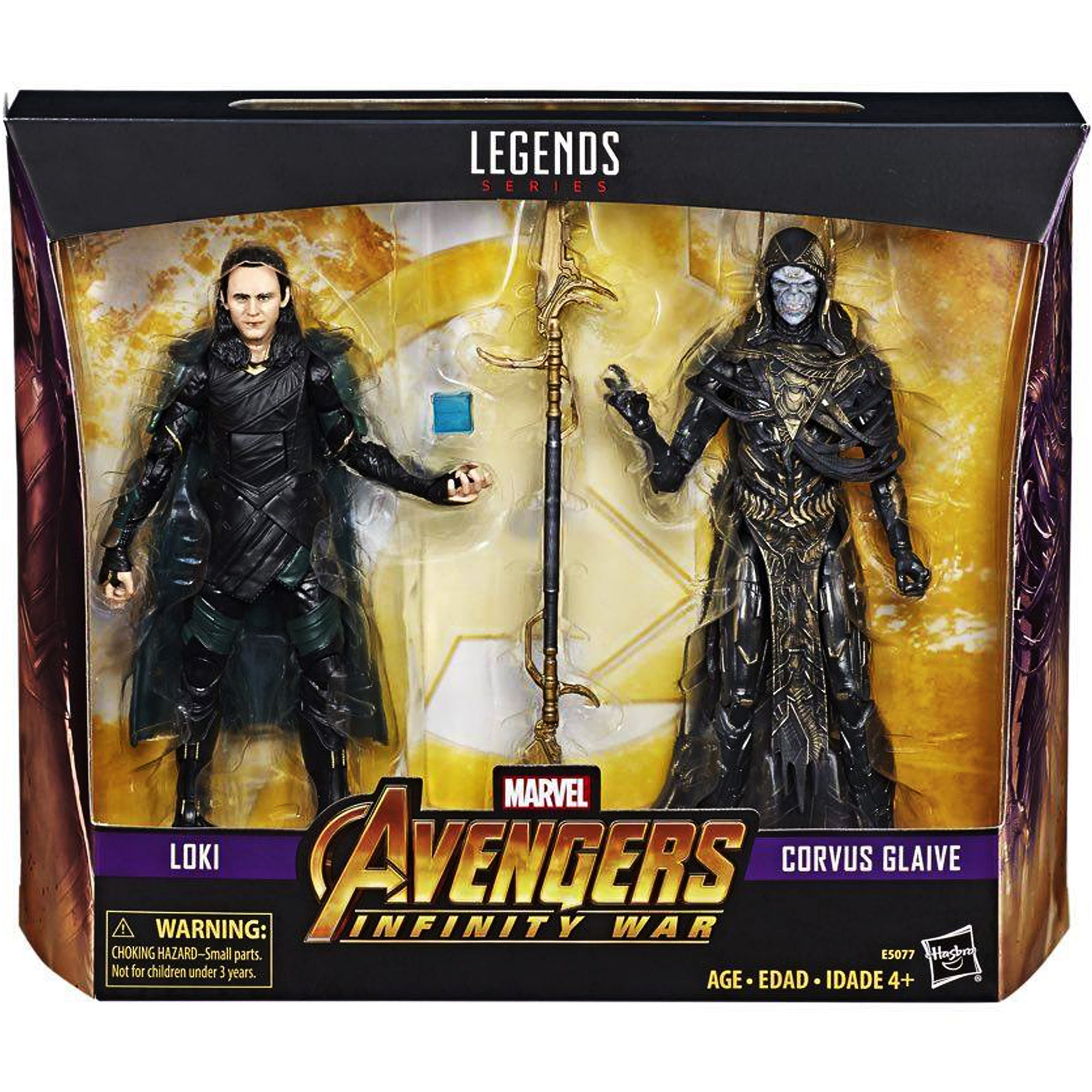 Hasbro - Marvel Legends - Avengers: Infinity War - Loki and Corvus Glaive - Marvelous Toys