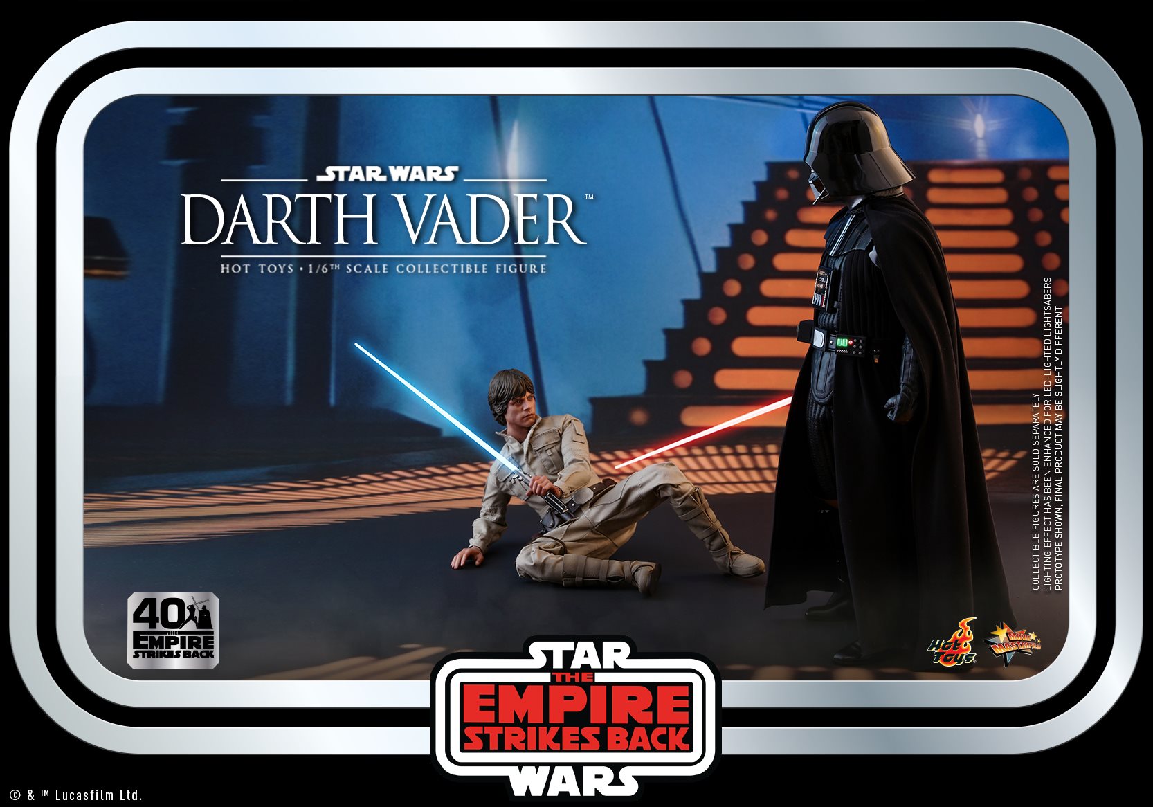Hot Toys - MMS572 - Star Wars: The Empire Strikes Back - Darth Vader (40th Anniversary Collection) - Marvelous Toys