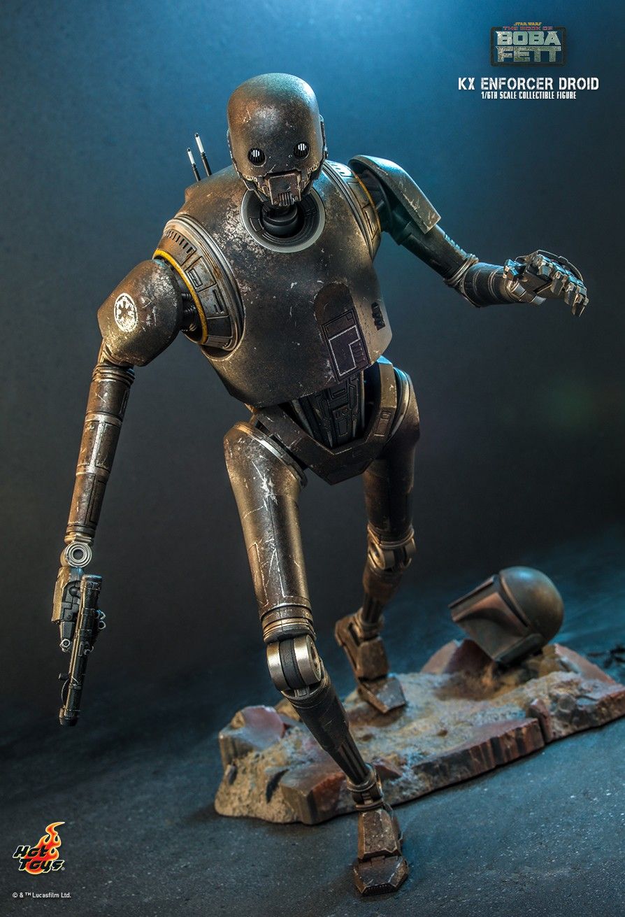 Hot Toys - TMS072 - Star Wars: The Book of Boba Fett - KX Enforcer Droid - Marvelous Toys