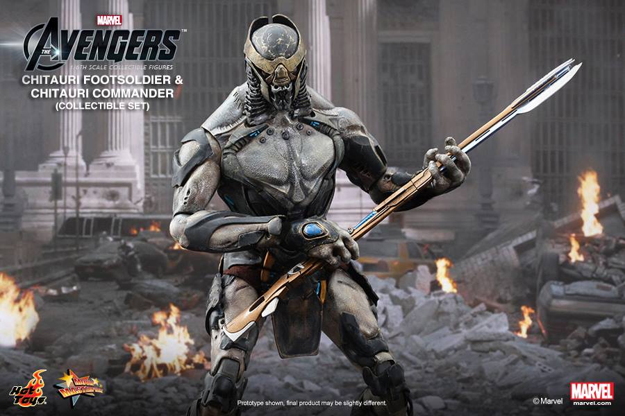 Hot Toys - MMS228 - The Avengers - Chitauri Commander and Footsoldier Set - Marvelous Toys