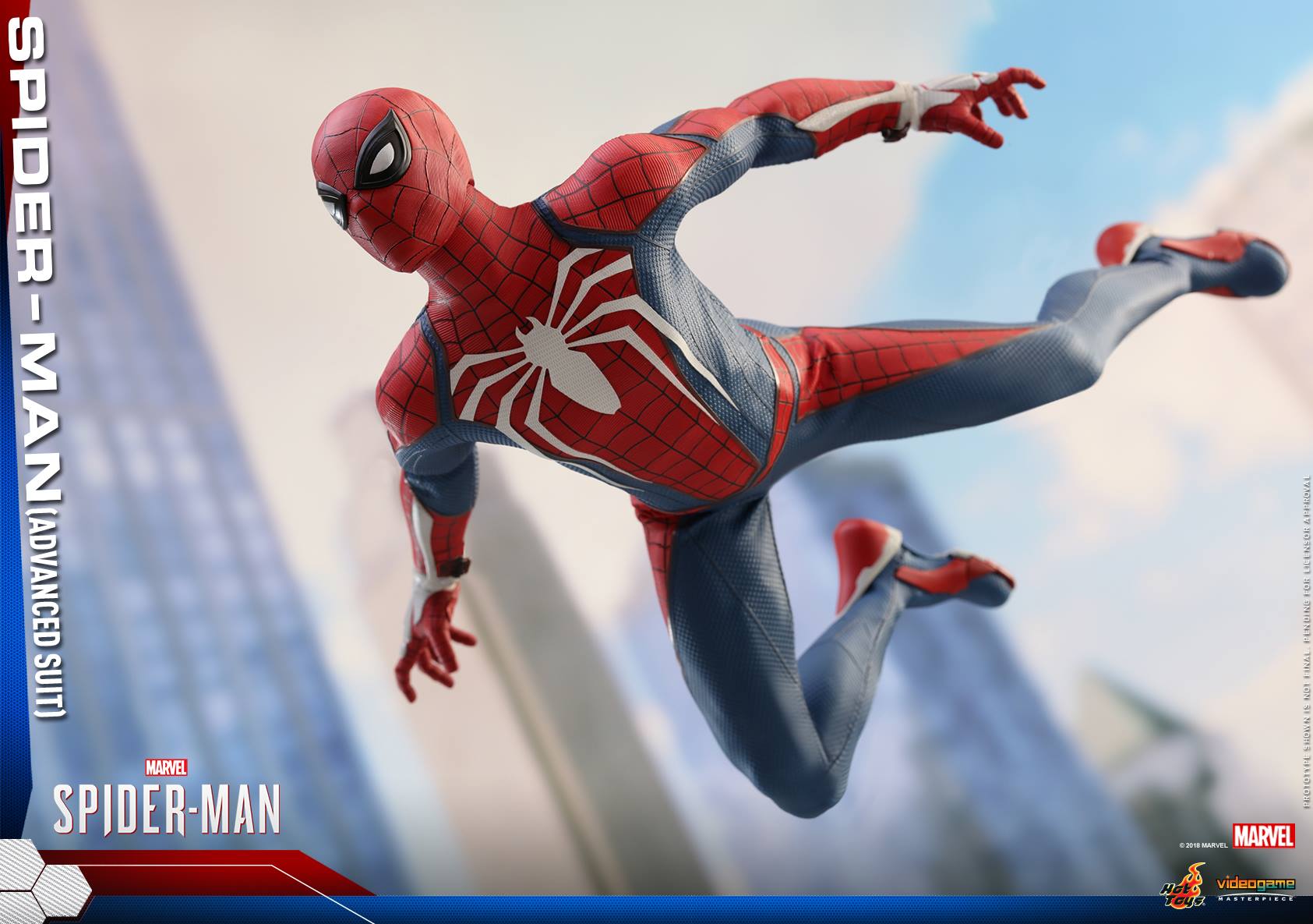 Hot Toys - VGM31 - Marvel&#39;s Spider-Man - Spider-Man (Advanced Suit) - Marvelous Toys