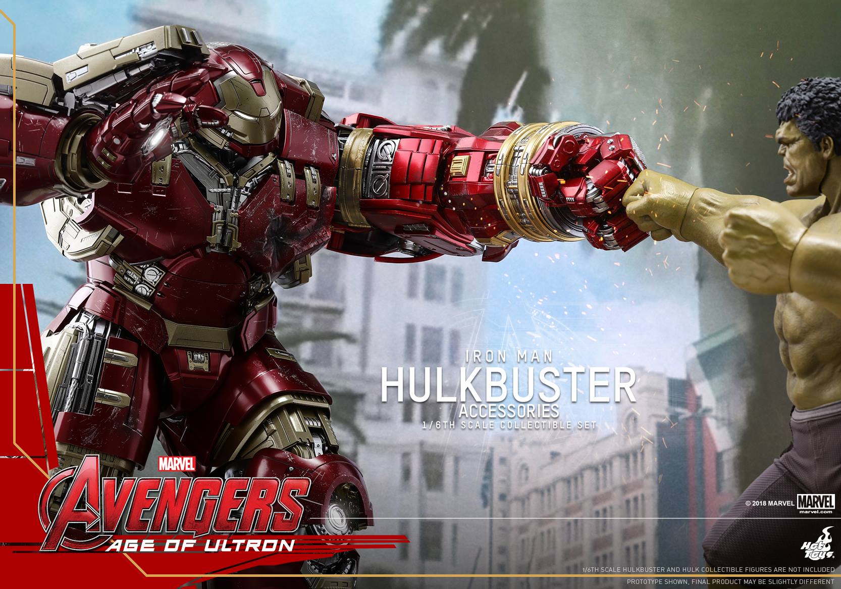 Hot Toys - ACS006 - The Avengers: Age of Ultron - Hulkbuster Accessory Set - Marvelous Toys