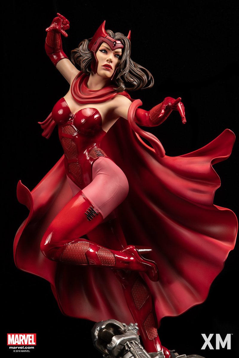 XM Studios - Marvel Premium Collectibles - Scarlet Witch (1/4 Scale) - Marvelous Toys