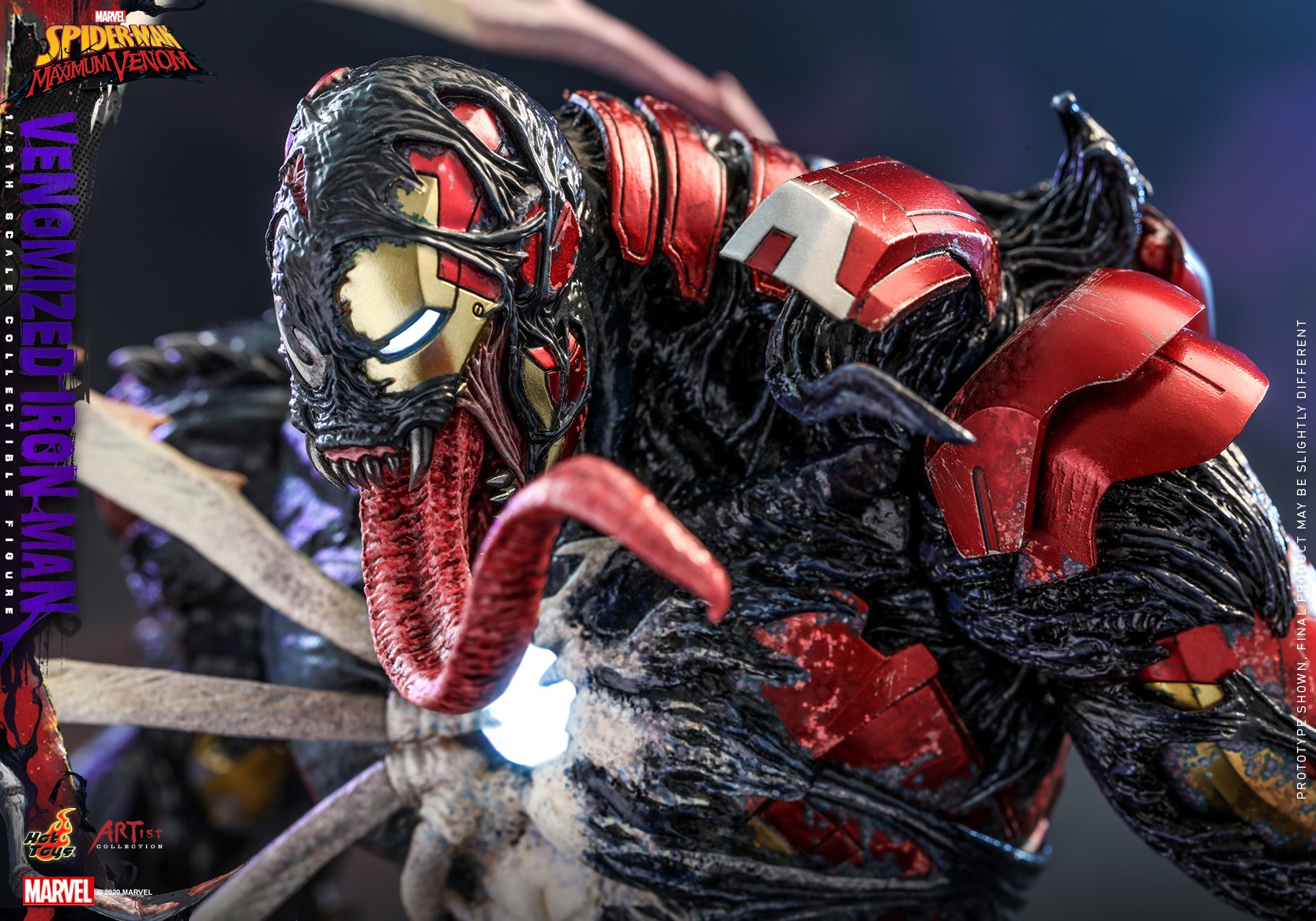 Hot Toys - AC04 - Marvel&#39;s Spider-Man: Maximum Venom - Venomized Iron Man (1/6 Scale) - Marvelous Toys