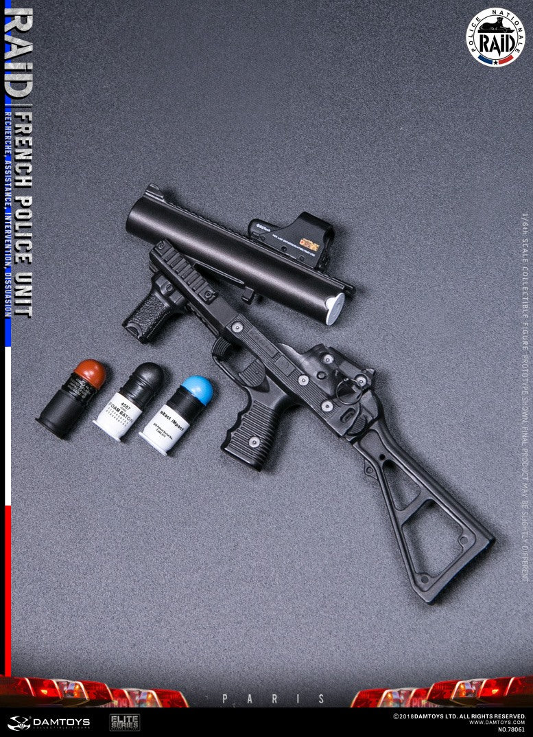 Dam Toys - Elite Series - French Police Unit - RAID - Marvelous Toys