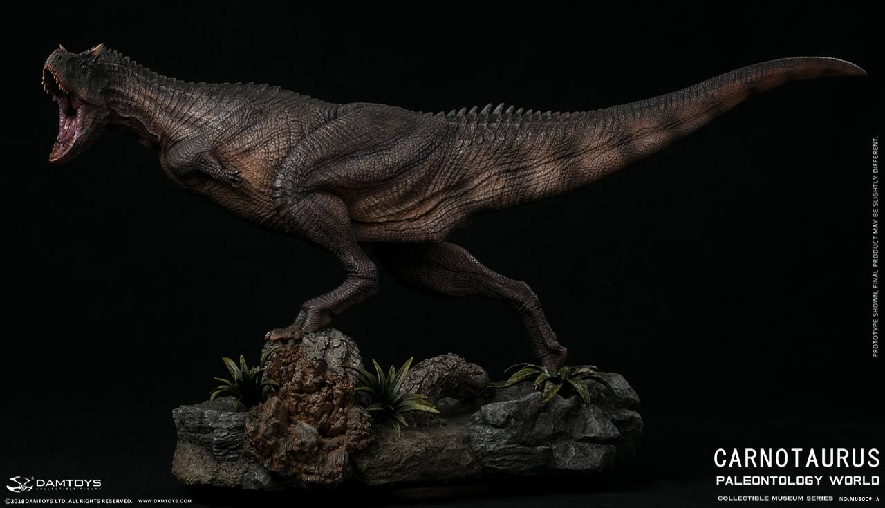Dam Toys - Museum Collection Series - Paleontology World - Carnotaurus Statue (Standard Edition) - Marvelous Toys