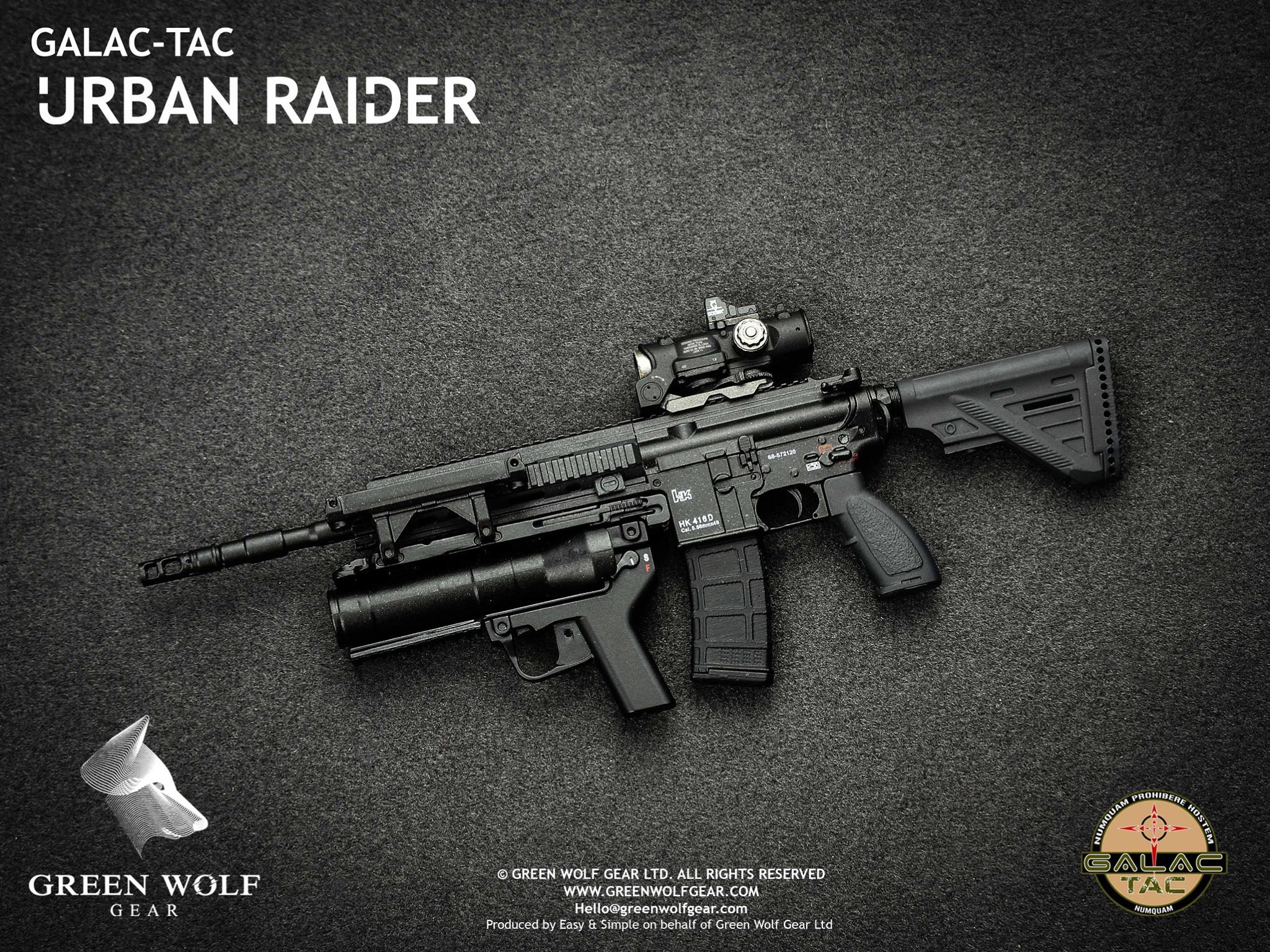 Green Wolf Gear - GWG-008 - GALAC-TAC Urban Raider (1/6 Scale) - Marvelous Toys