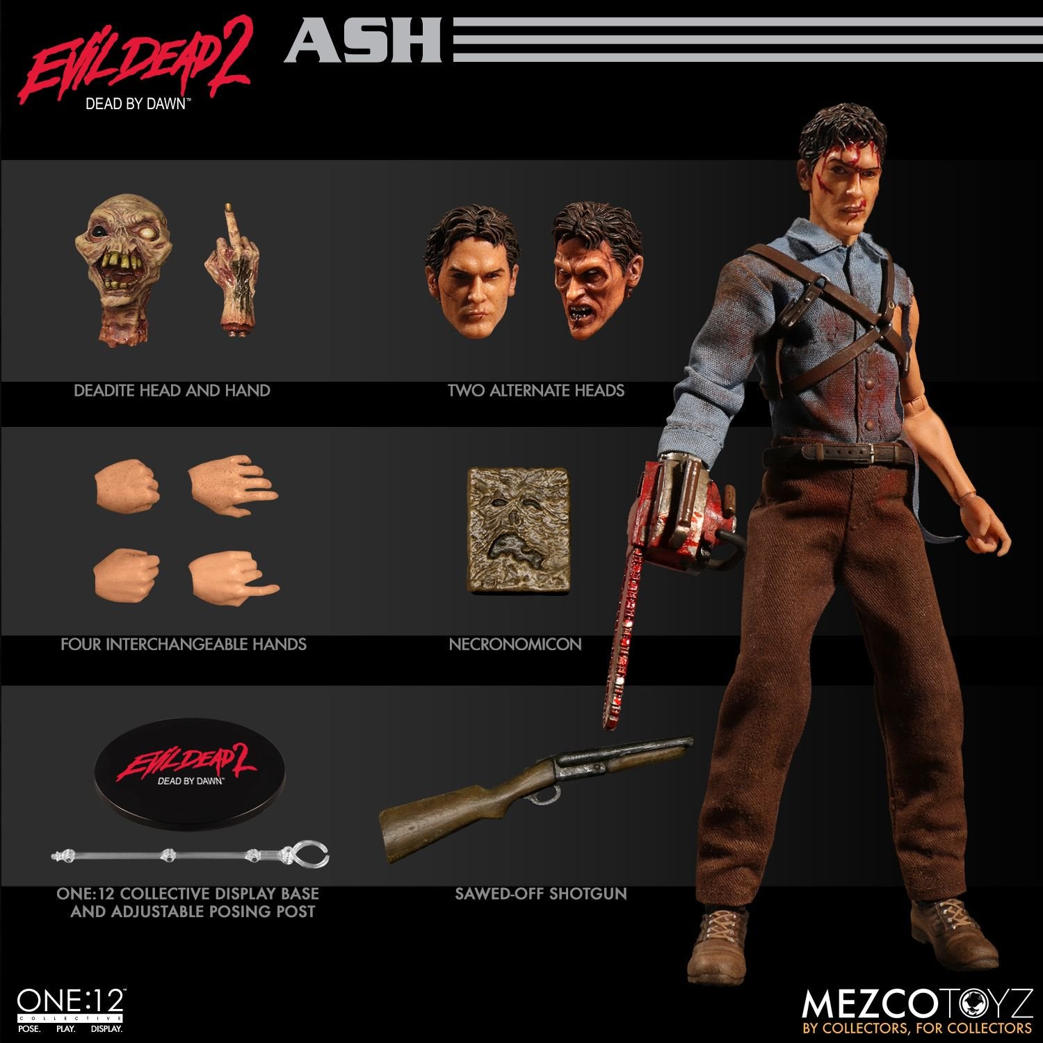 Mezco - One:12 Collective - Evil Dead 2 - Ash - Marvelous Toys