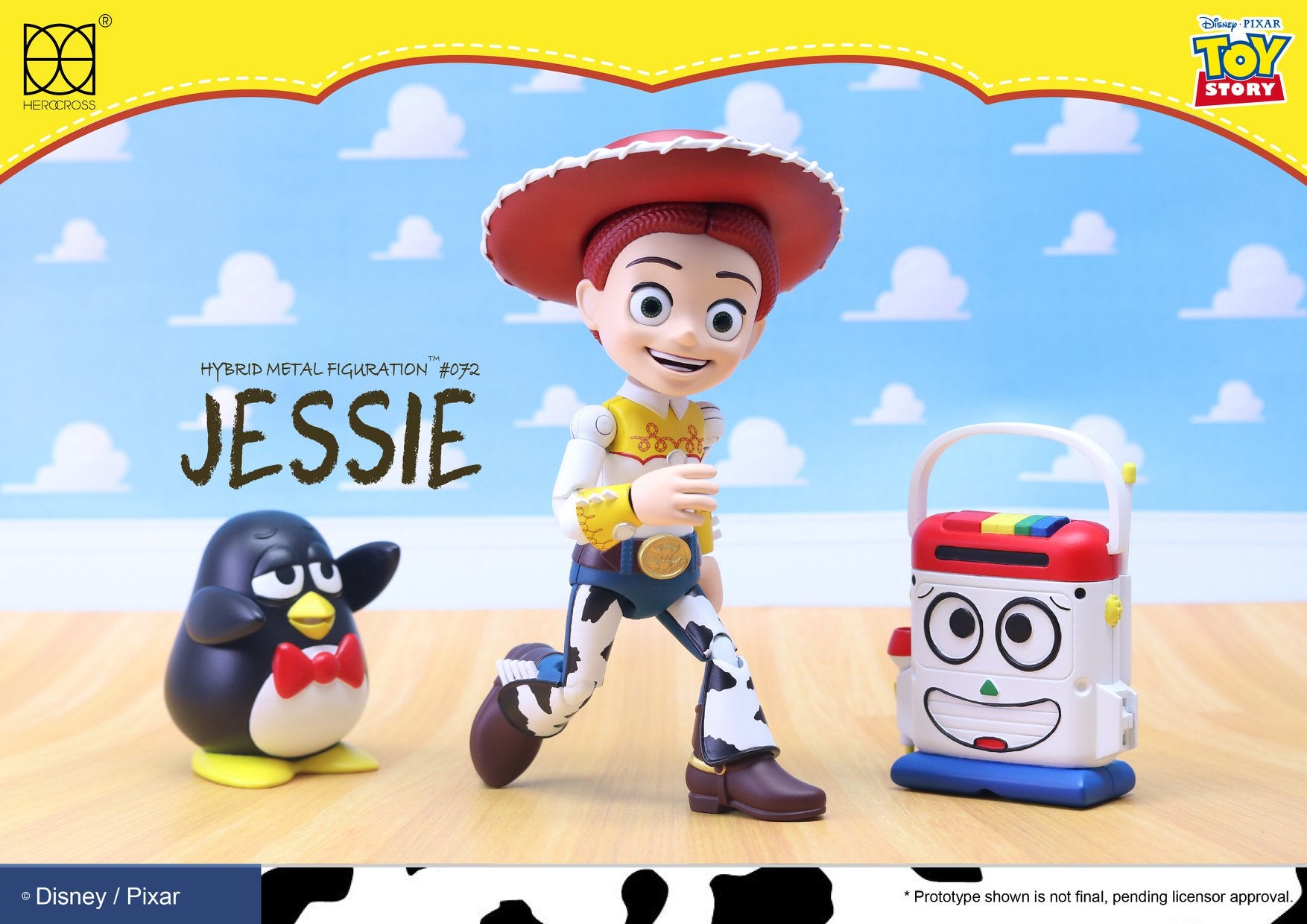 Herocross - Hybrid Metal Figuration - HMF072 - Toy Story - Jessie - Marvelous Toys