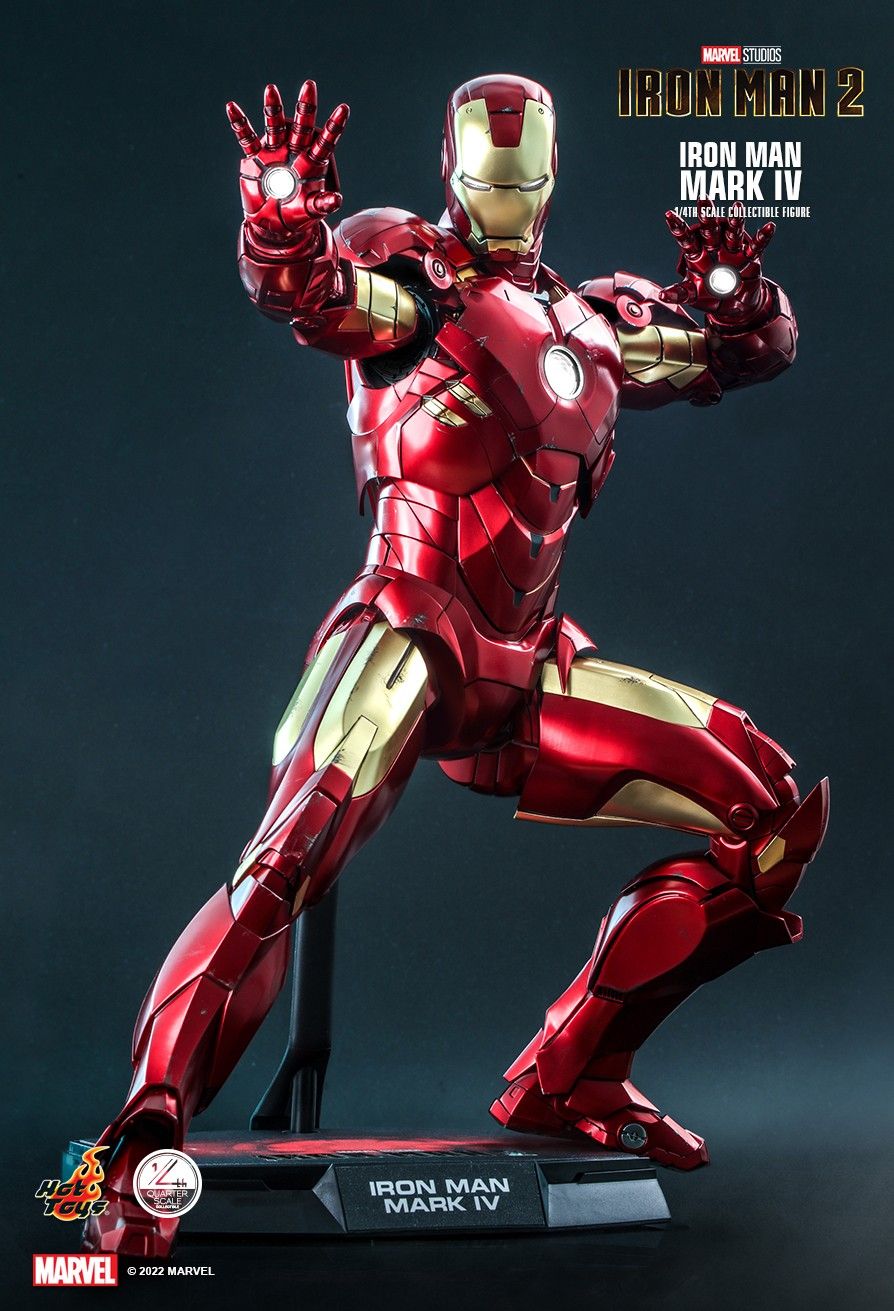 Hot Toys - QS020 - Iron Man 2 - Iron Man Mark IV (1/4 Scale) - Marvelous Toys