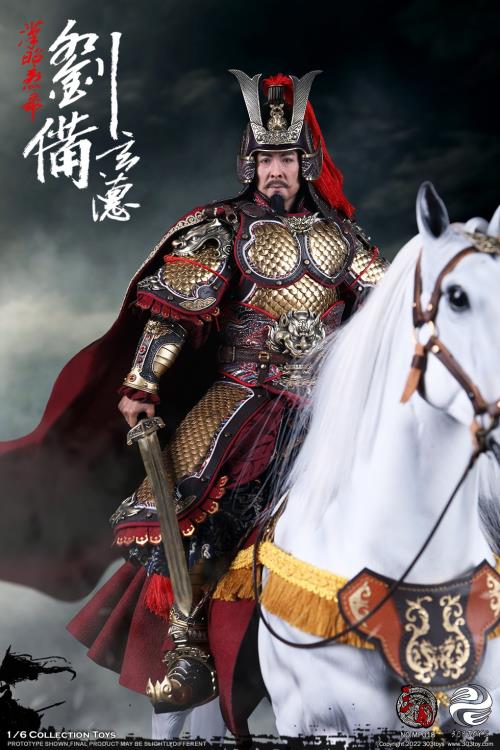 303 Toys - Three Kingdoms - Liu Bei (Xuan De) (Standard Copper Ver.) (1/6 Scale) - Marvelous Toys