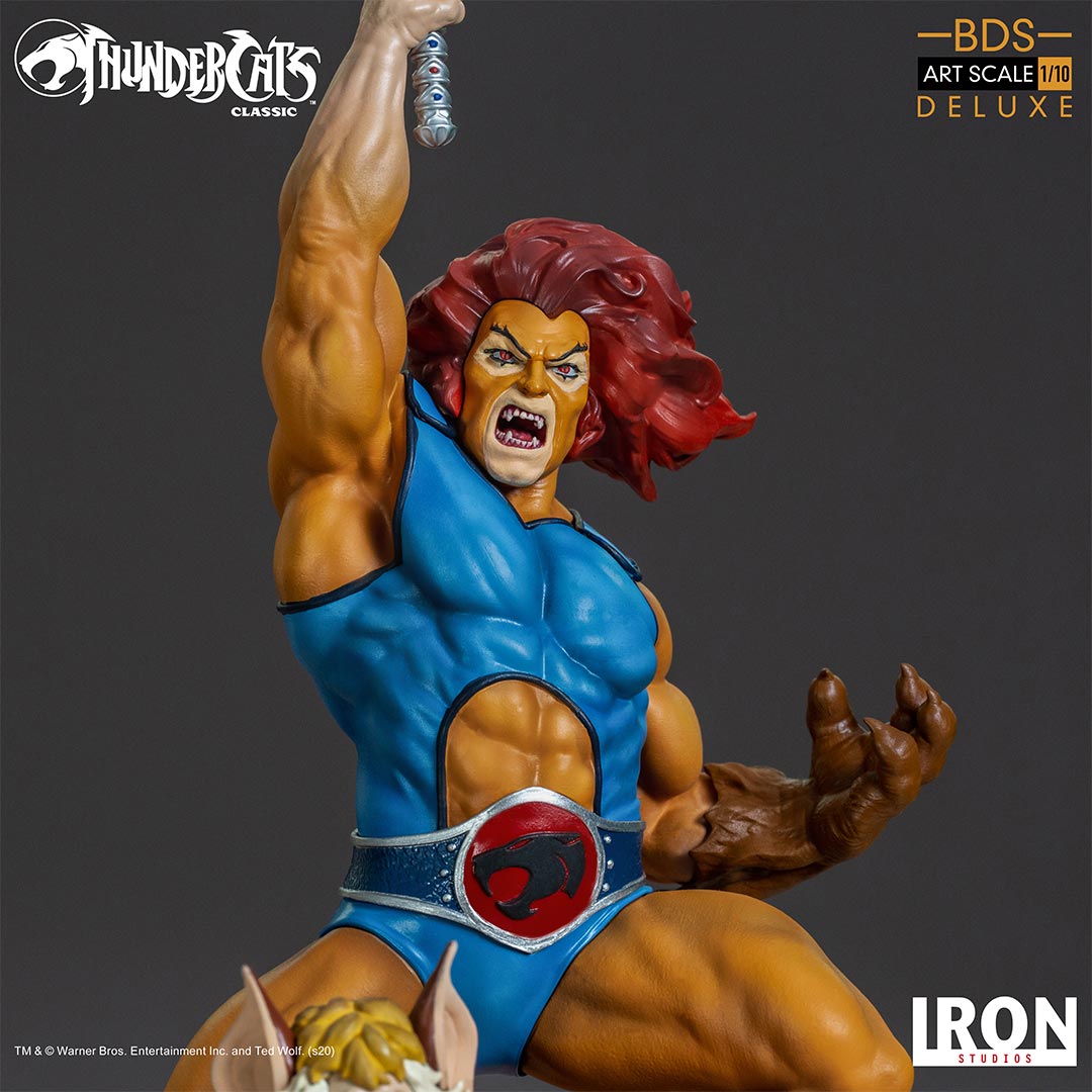 Iron Studios - BDS Art Scale 1:10 - ThunderCats - Lion-O & Snarf