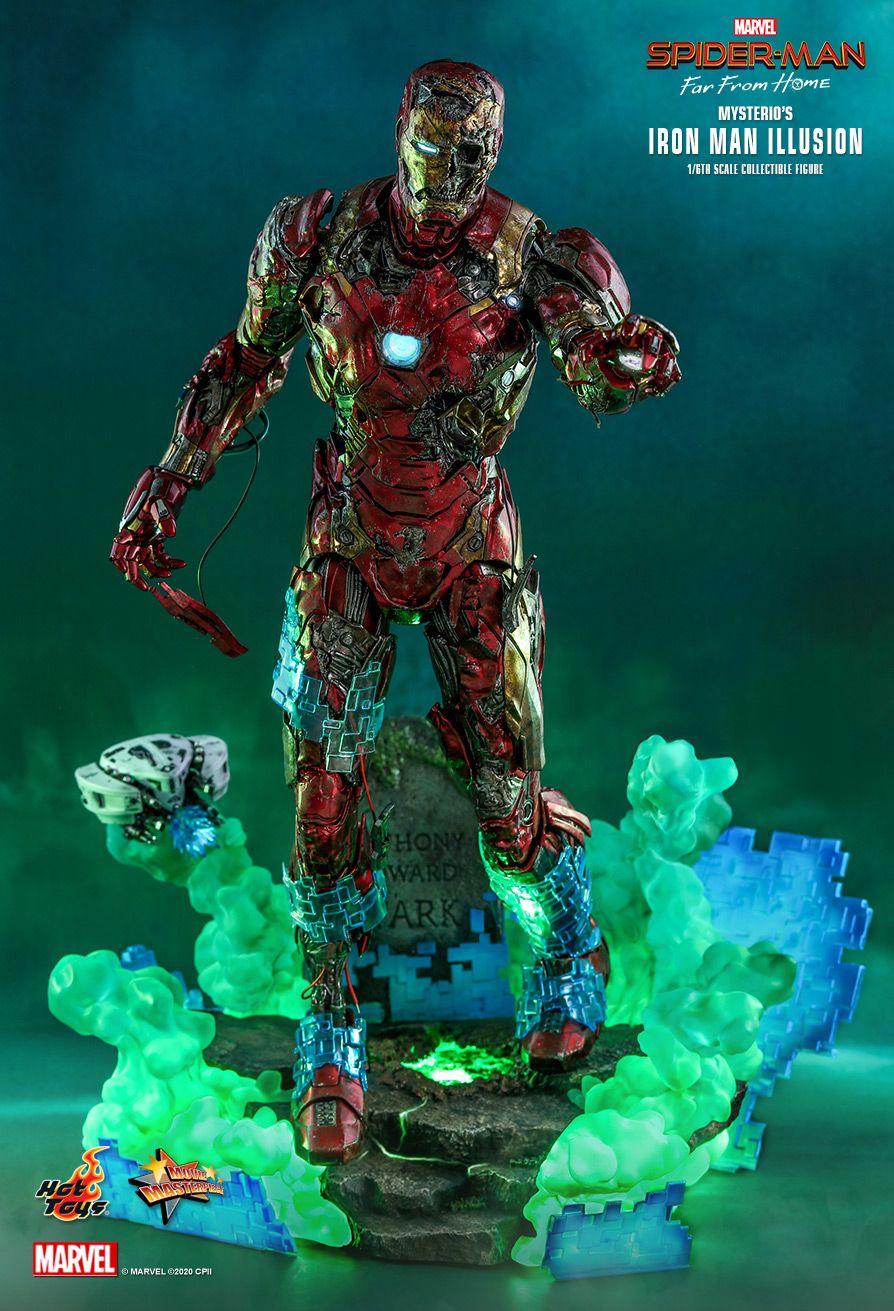 Hot Toys - MMS580 - Spider-Man: Far From Home - Mysterio's Iron Man Illusion - Marvelous Toys
