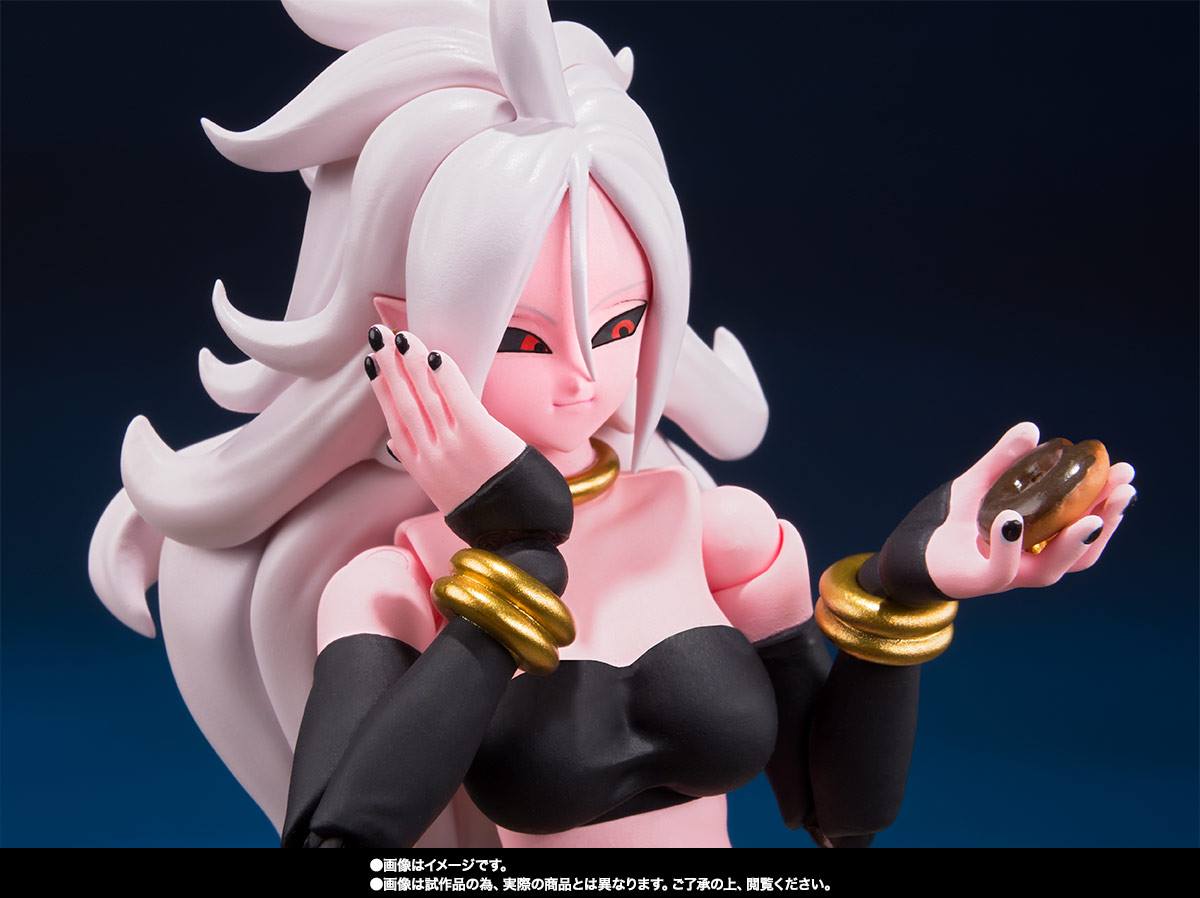 S.H.Figuarts - Dragon Ball FighterZ - Android 21 (Japan Ver.) (TamashiiWeb Exclusive) - Marvelous Toys