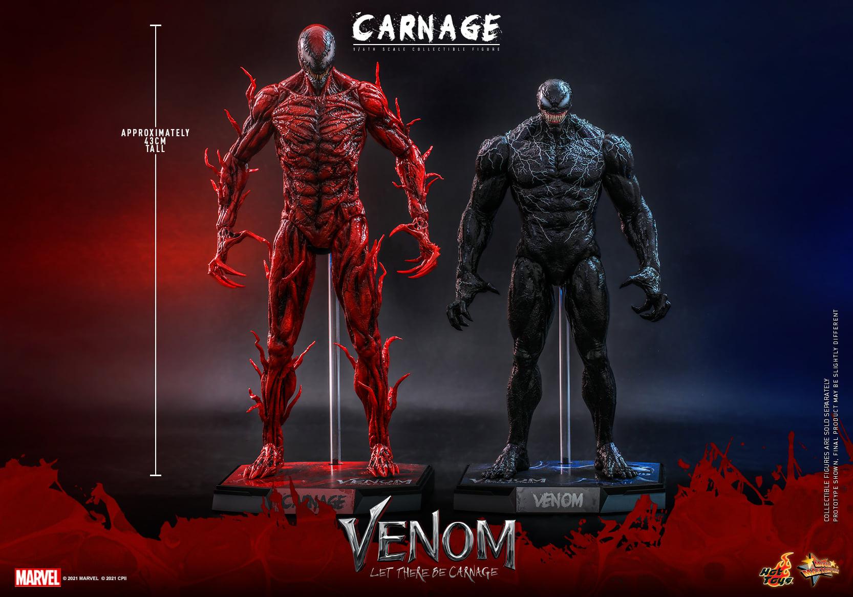Hot Toys - MMS619 - Venom: Let There Be Carnage - Carnage - Marvelous Toys