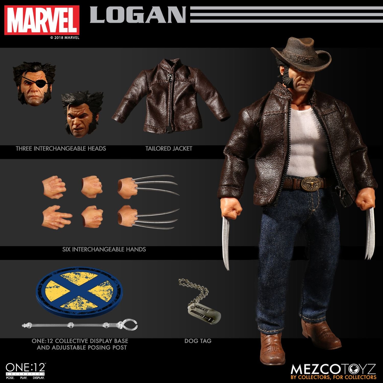 Mezco - One:12 Collective - Marvel - Logan - Marvelous Toys