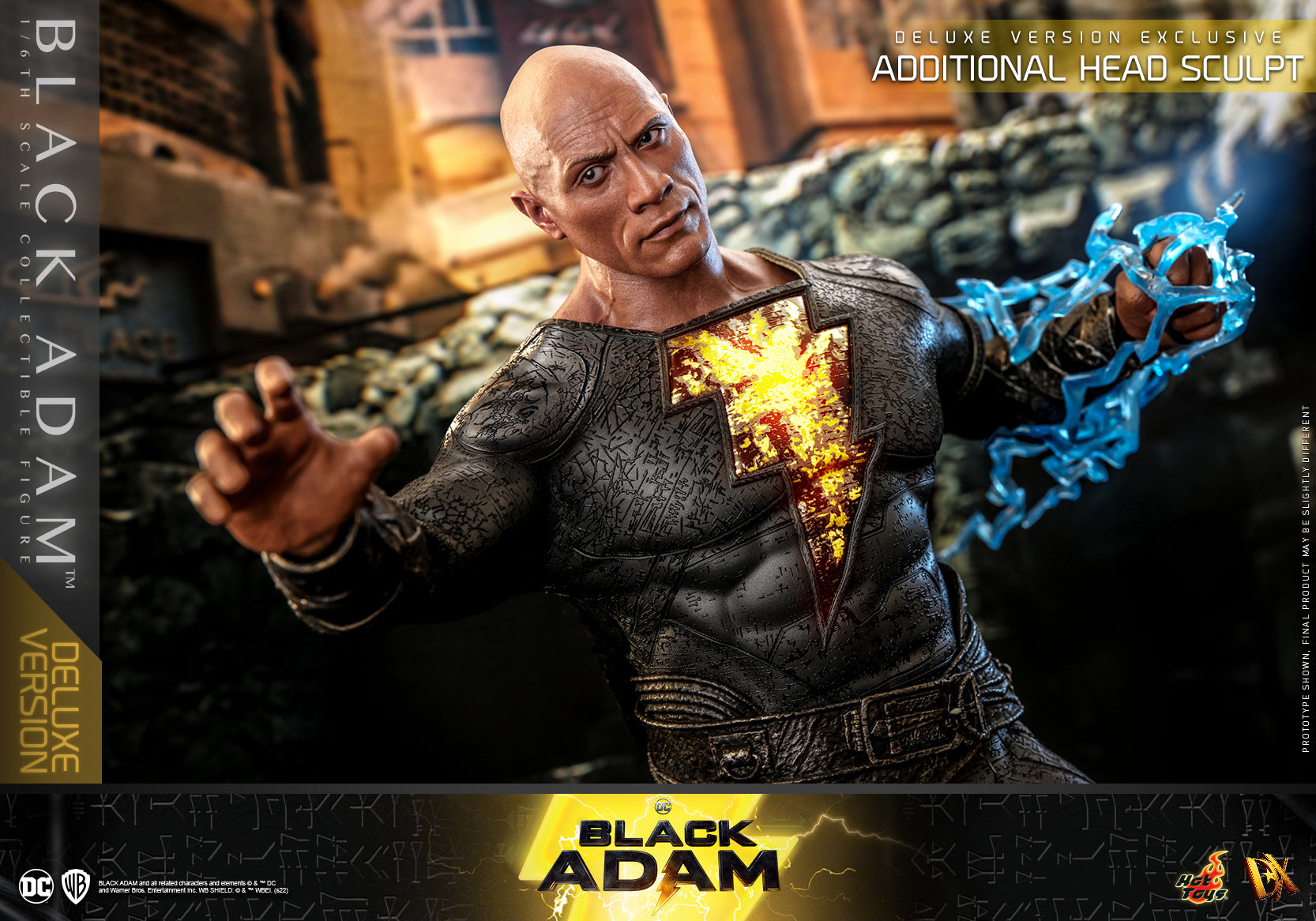 Hot Toys - DX30 - Black Adam - Black Adam (Deluxe Ver.)