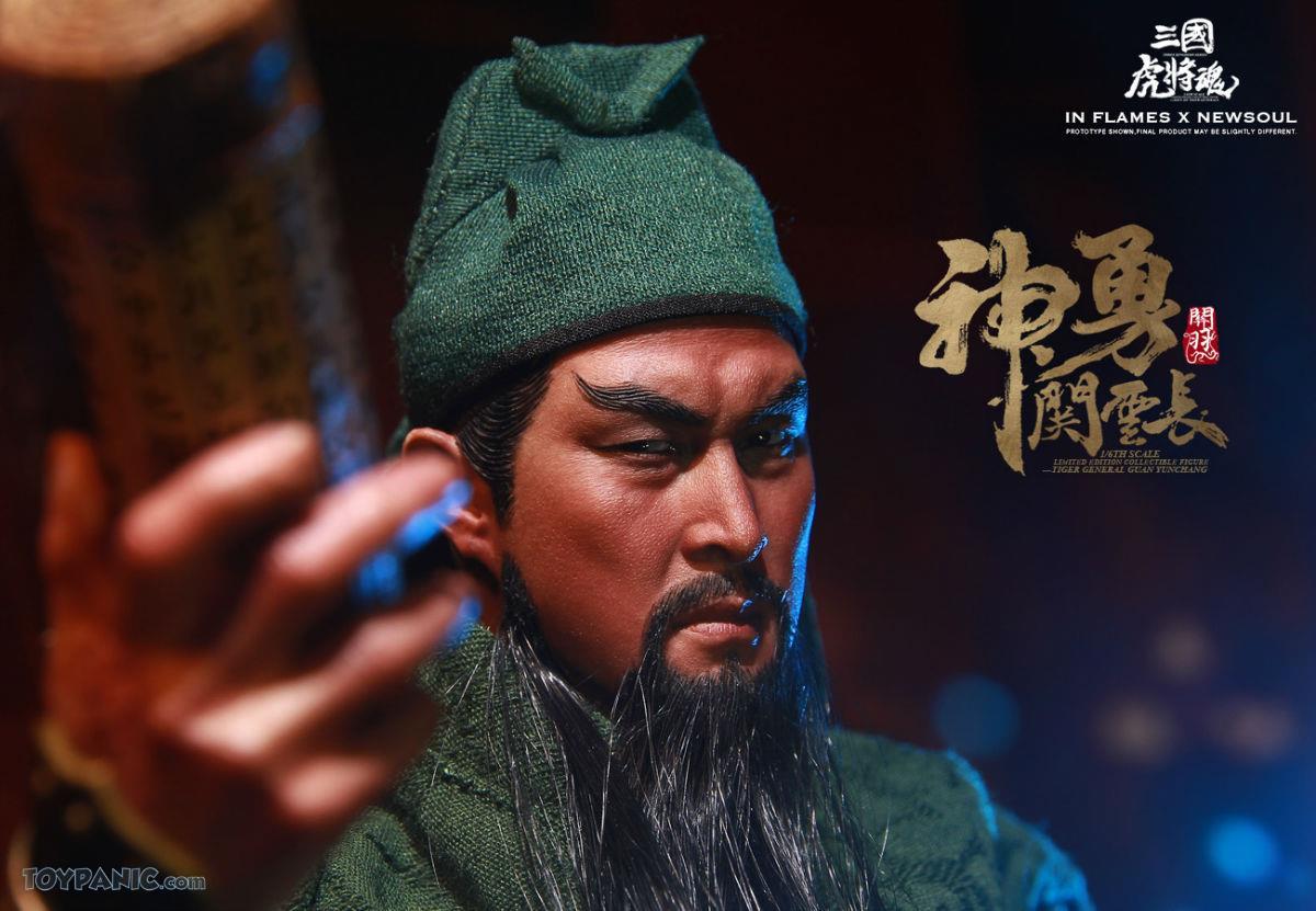 Inflames Toys - Soul of Tiger Generals - Guan Yunchang and Chitu Horse Set (1/6 Scale) - Marvelous Toys