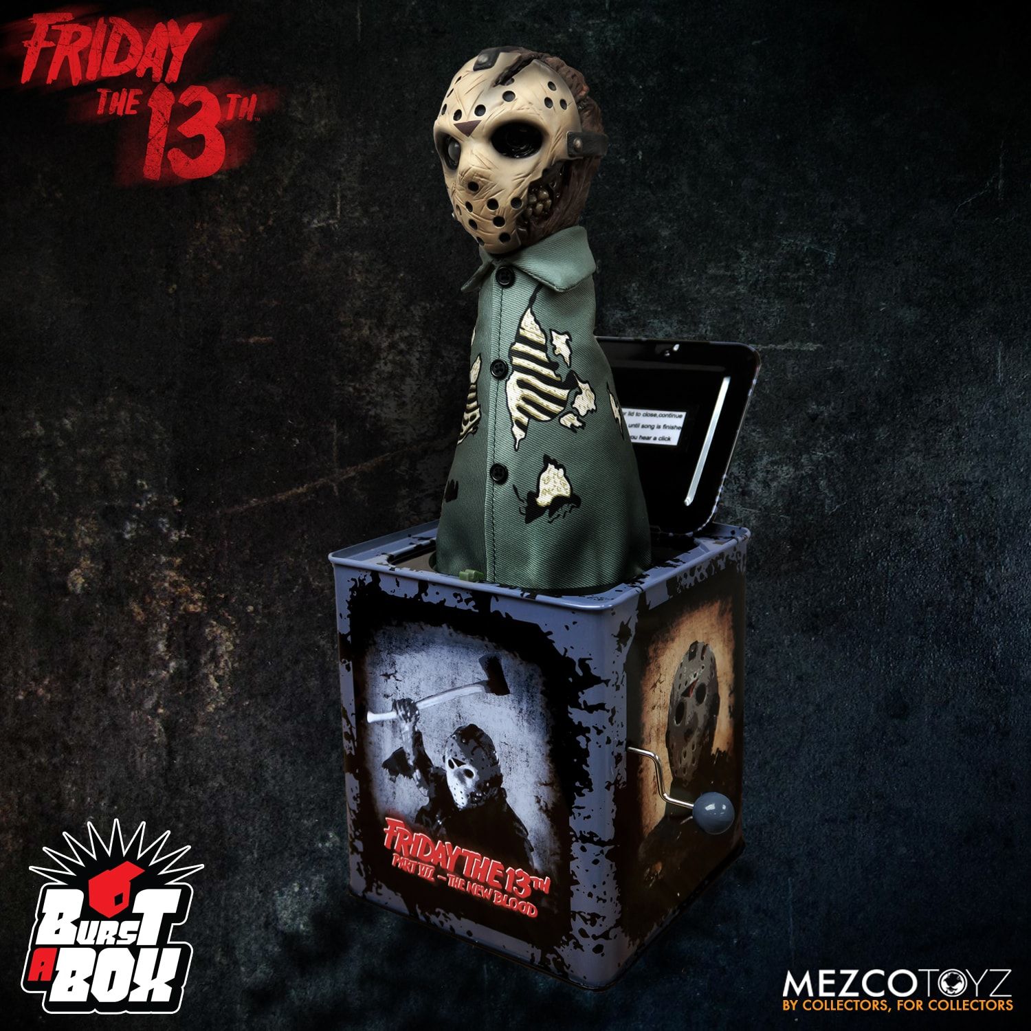 Mezco - Burst-A-Box - Friday The 13th Part VII - Jason Voorhees - Marvelous Toys