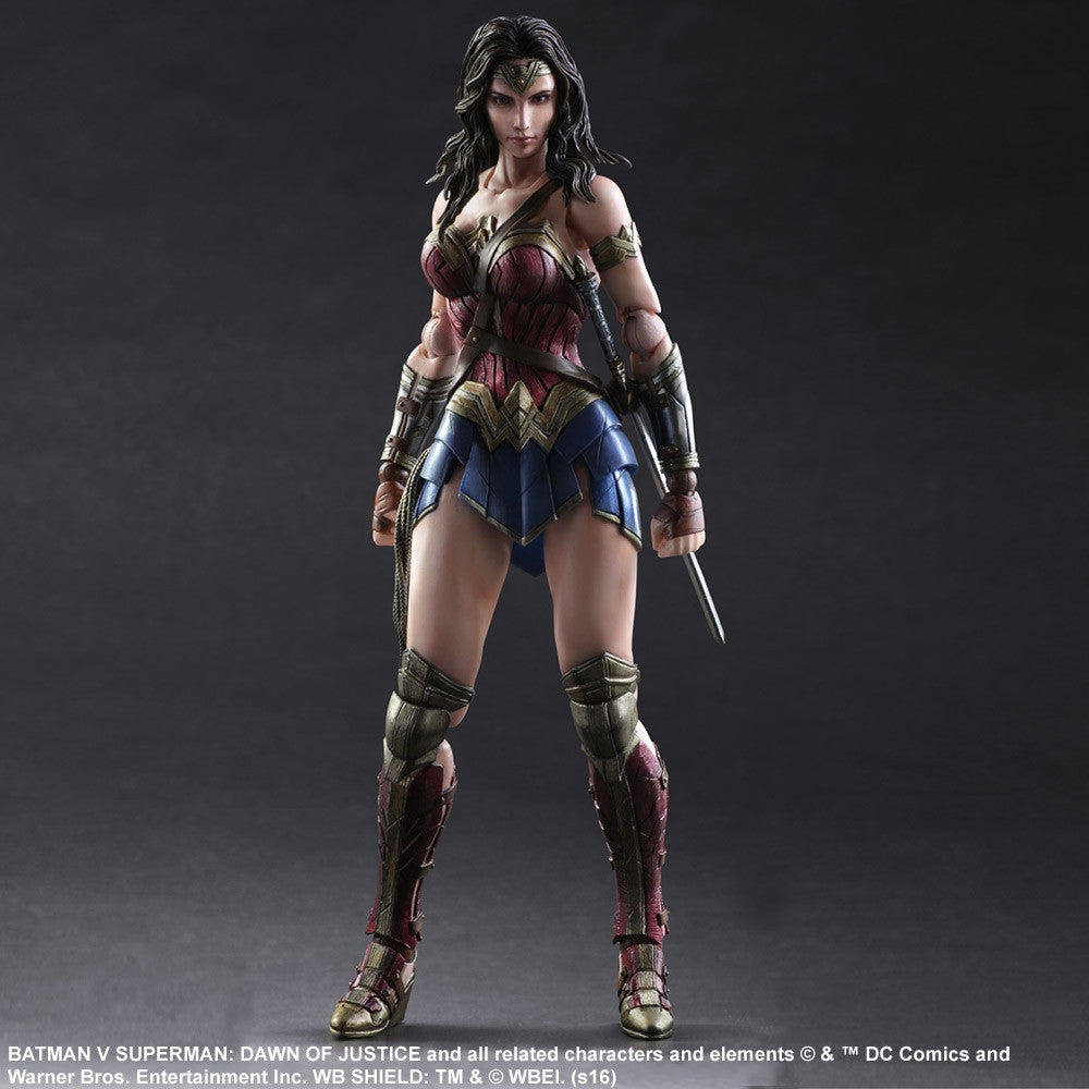 (IN STOCK) Play Arts Kai - Batman v Superman: Dawn of Justice - Wonder Woman - Marvelous Toys - 3