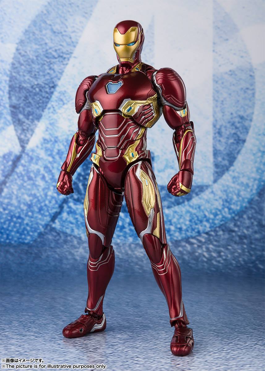 S.H.Figuarts - Avengers: Endgame - Iron Man Mark 50 with Nano Weapon Set 2 - Marvelous Toys