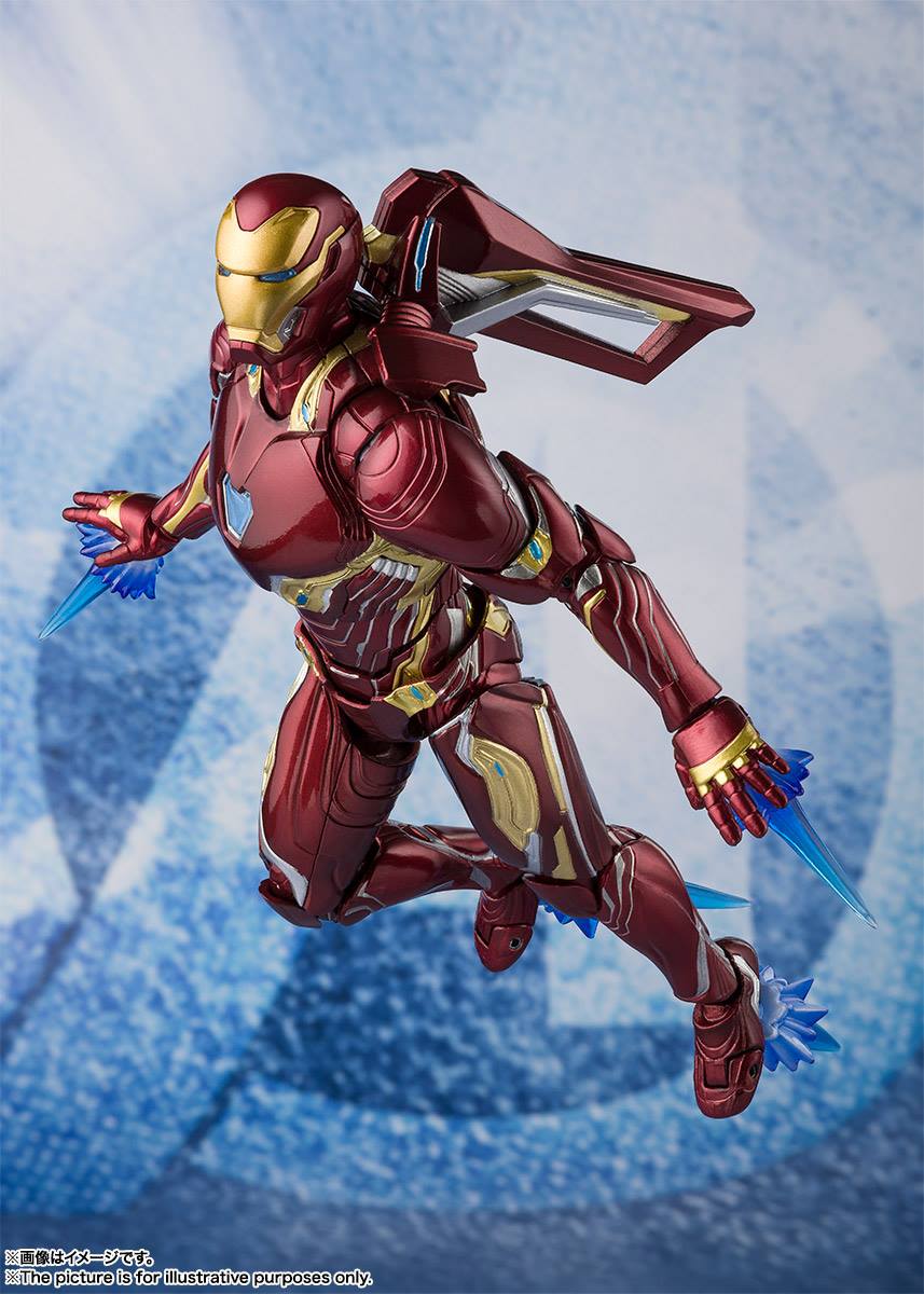 S.H.Figuarts - Avengers: Endgame - Iron Man Mark 50 with Nano Weapon Set 2 - Marvelous Toys