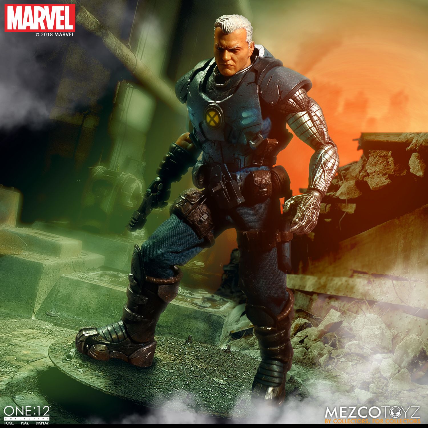 Mezco - One:12 Collective - Marvel - Cable - Marvelous Toys