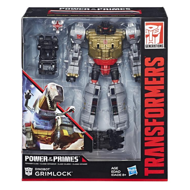Hasbro - Transformers - Power of the Primes - Voyager Wave 1 (Set of Starscream and Grimlock)