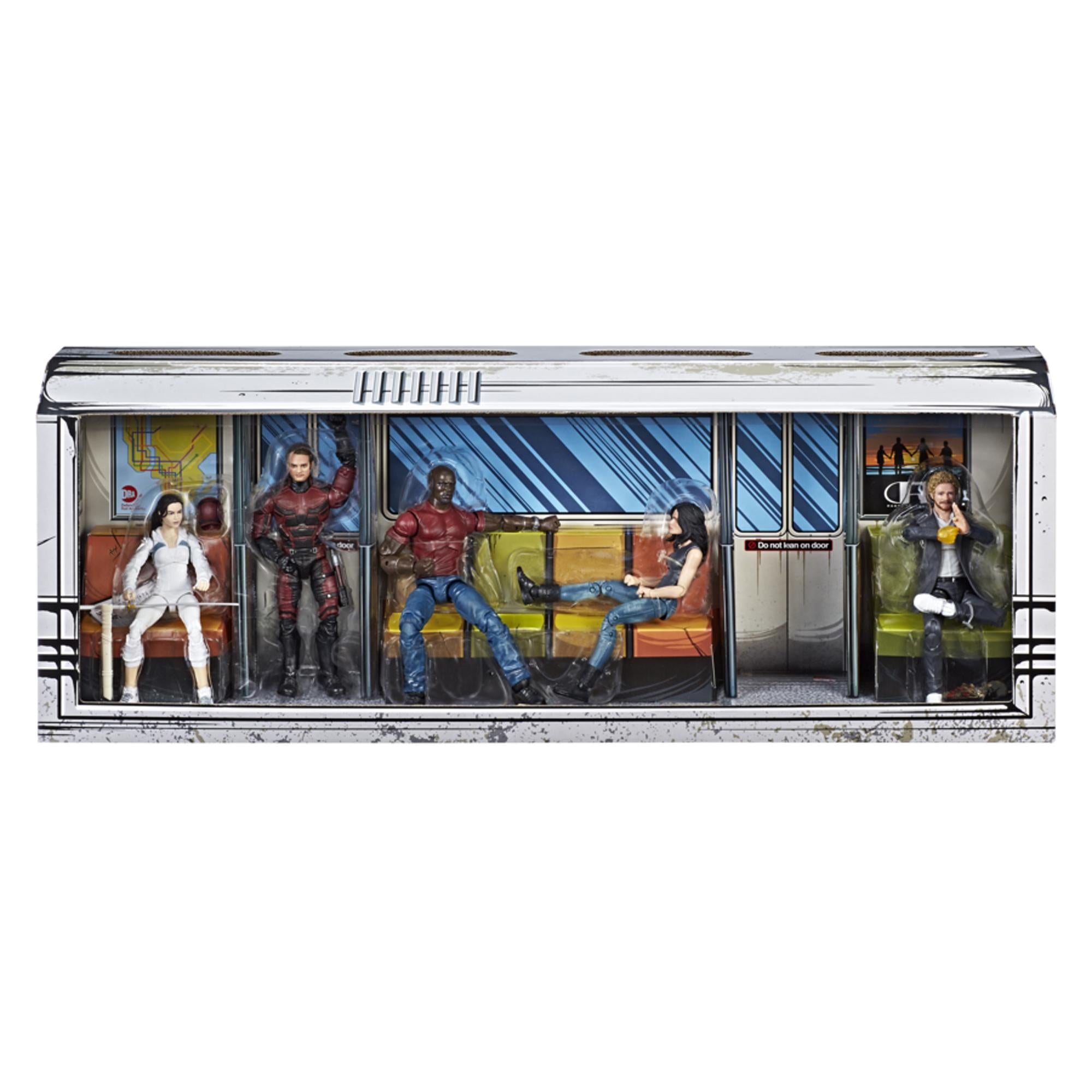 Hasbro - Marvel Legends - Defenders Rail Authority 5-Pack (SDCC 2018 Exclusive) - Marvelous Toys
