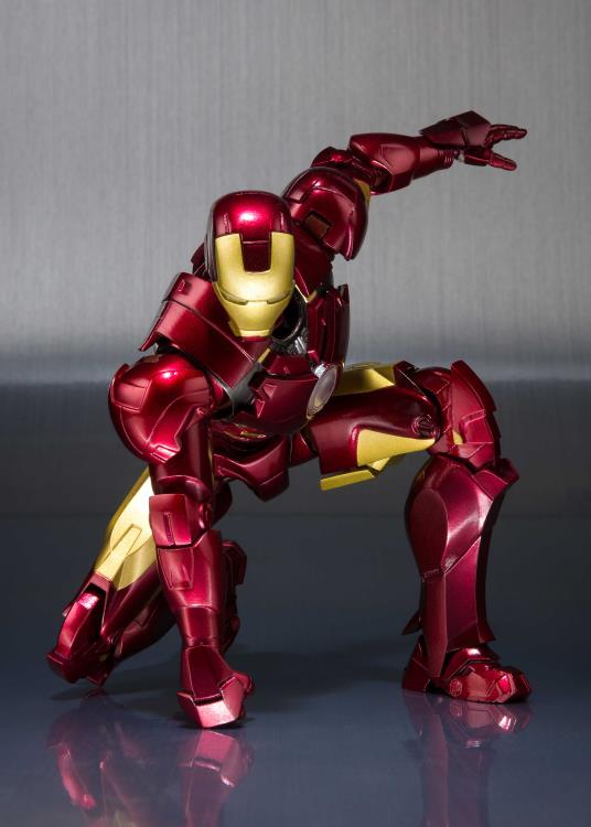 S.H.Figuarts - Iron Man 2 - Mark IV and Hall of Armor Set (TamashiiWeb Exclusive) - Marvelous Toys