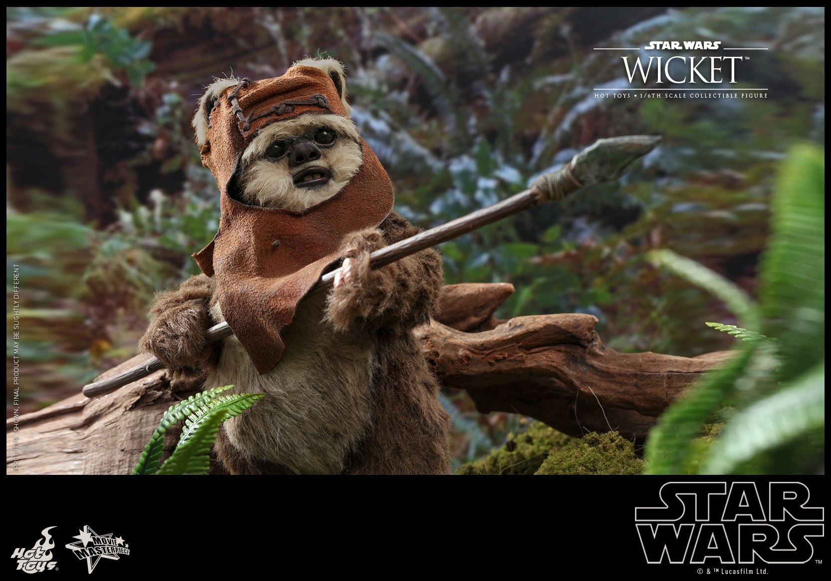 Hot Toys - MMS550 - Star Wars: Return of the Jedi - Wicket the Ewok - Marvelous Toys