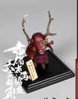 Coo Model - 1/6 Scale Empires Series SE032 - Japan's Warring States - Red Buckhorn Six-Coin Kabuto (Helmet Edition) - Marvelous Toys