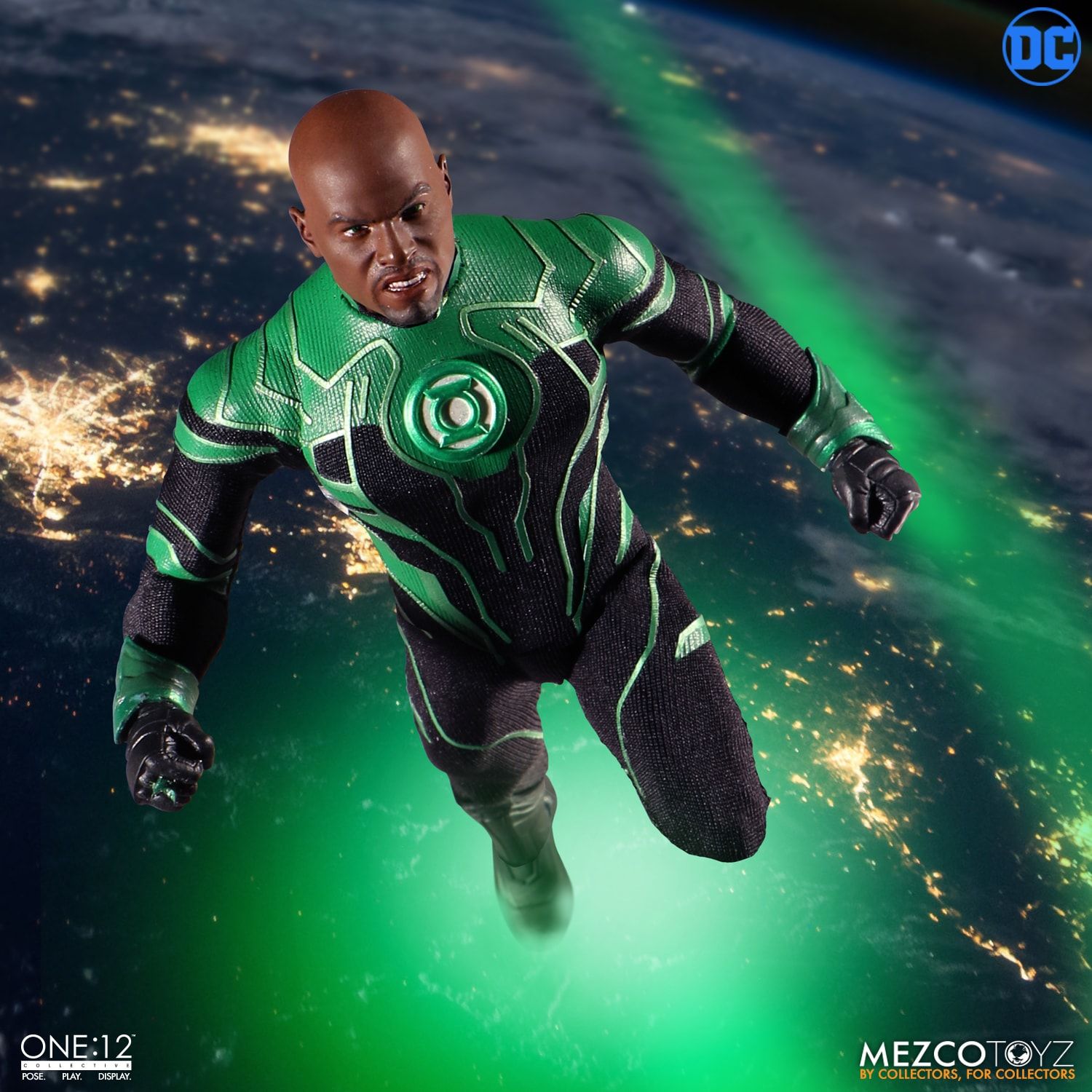 Mezco - One:12 Collective - DC Comics - John Stewart Green Lantern - Marvelous Toys