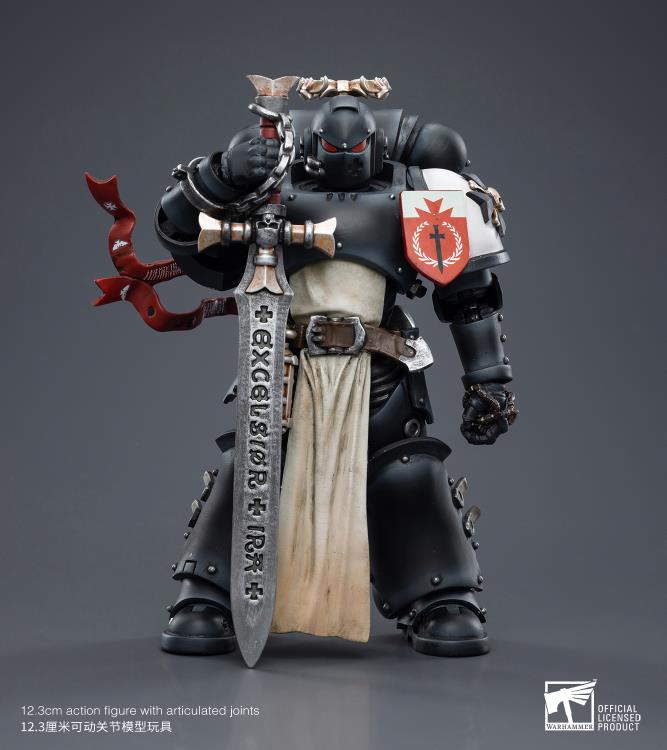 Joy Toy - JT7585 - Warhammer 40,000 - Black Templars - The Emperor's Champion Rolantus (1/18 Scale) - Marvelous Toys