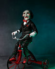 Neca - Saw - 12" Action Figure with Sound - Billy the Puppet on Tricycle - Marvelous Toys