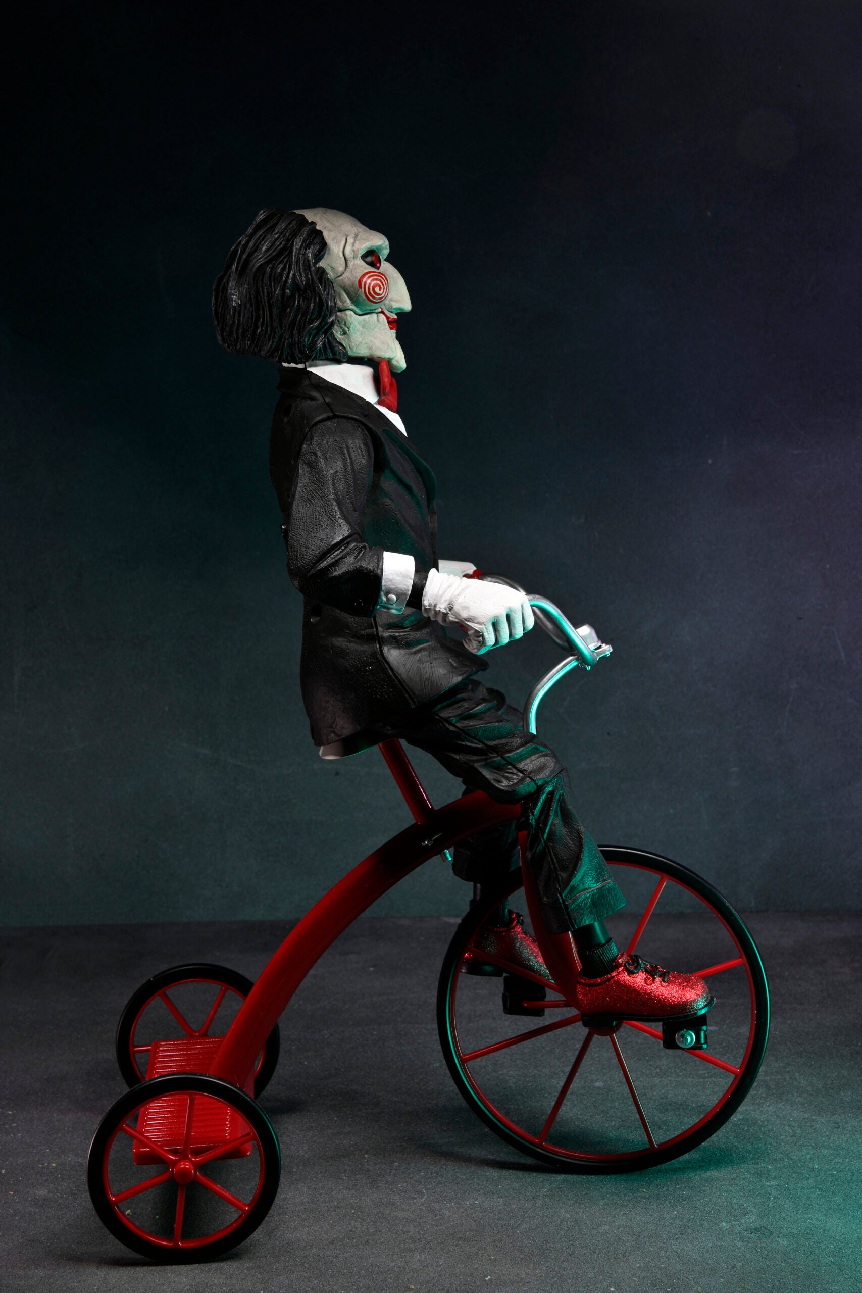 Neca - Saw - 12" Action Figure with Sound - Billy the Puppet on Tricycle - Marvelous Toys