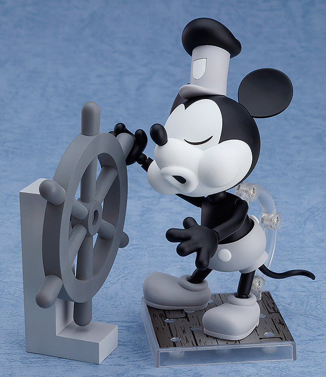 Nendoroid - 1010a - Mickey Mouse (1928 Ver.) (Black & White) - Marvelous Toys