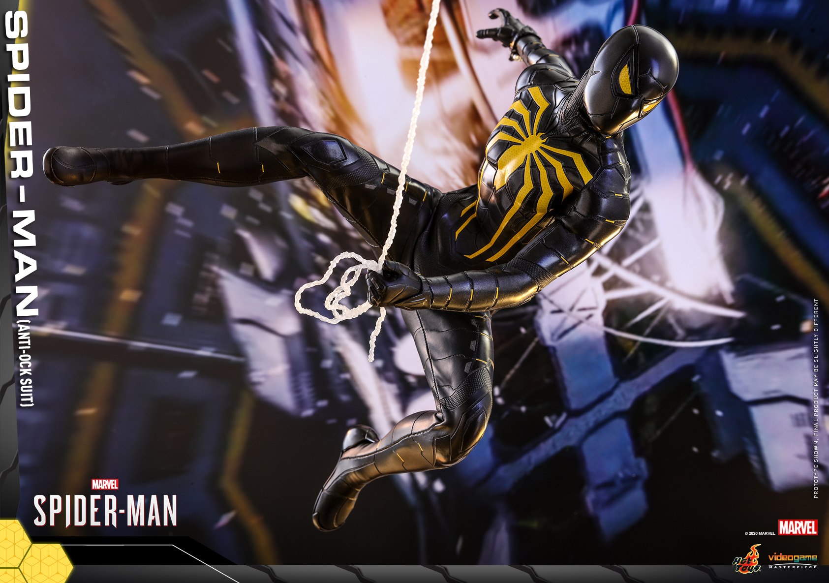 Hot Toys - VGM44 - Marvel&#39;s Spider-Man - Spider-Man (Anti-Ock Suit) - Marvelous Toys