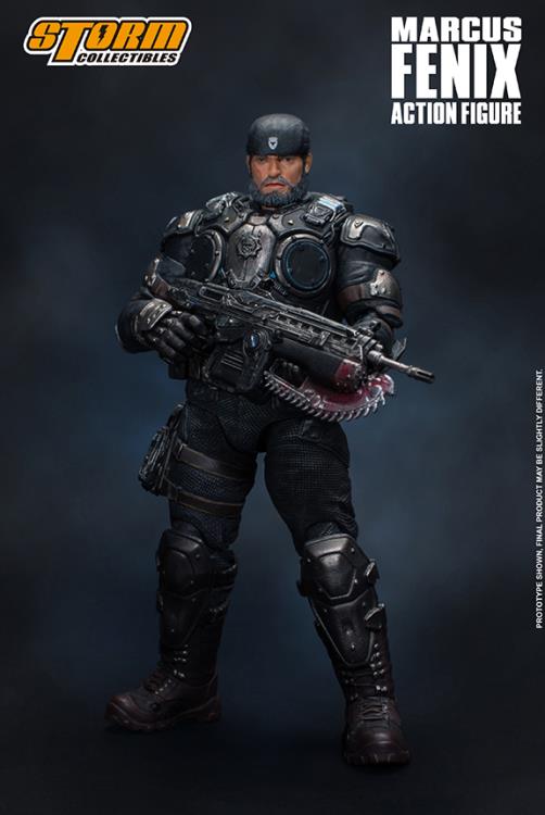Storm Collectibles - Gears of War - Marcus Fenix (1/12 Scale) - Marvelous Toys