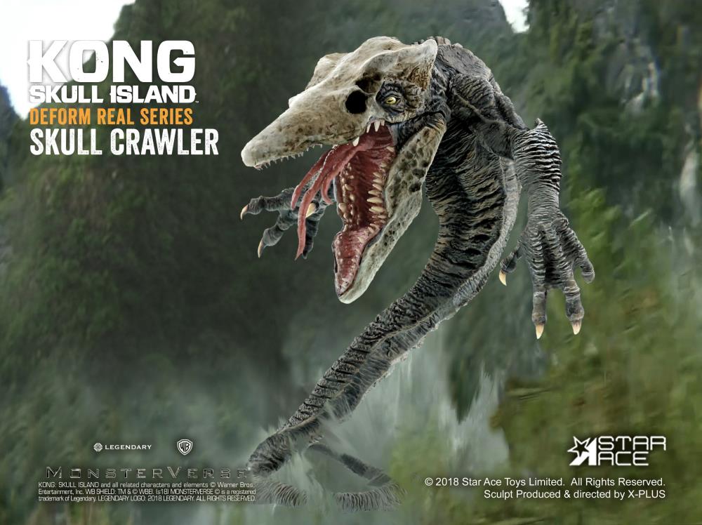 Star Ace Toys - Deform Real Series - Kong: Skull Island - Skull Crawler - Marvelous Toys