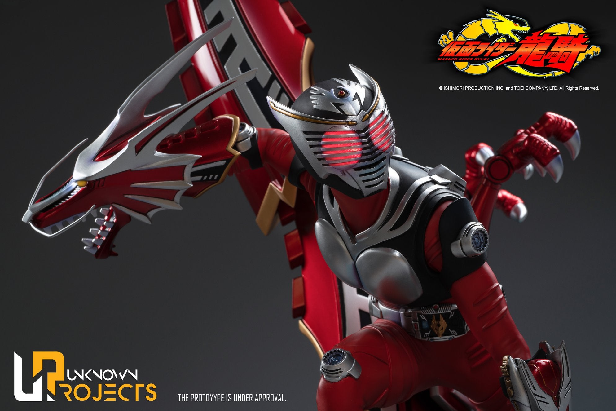 Unknown Projects - Kamen Rider - Masked Rider Ryuki and Dragreder (1/5 Scale) - Marvelous Toys